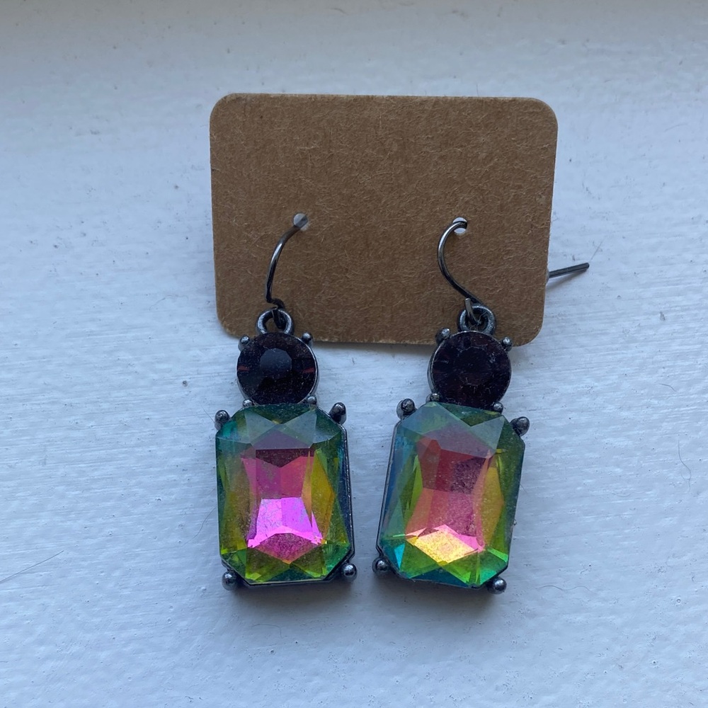 Multi colored earrings